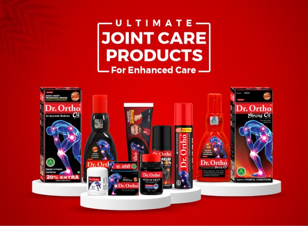 Dr Ortho ultimate joint care product range