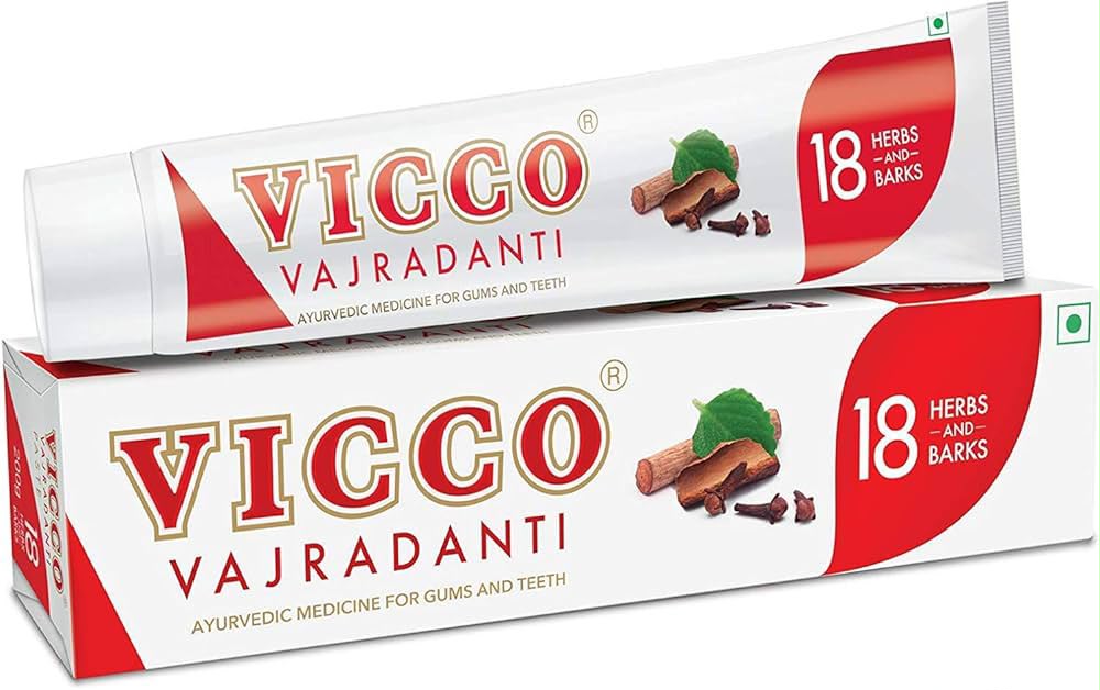 Vicco Vajradanti ayurvedic toothpaste